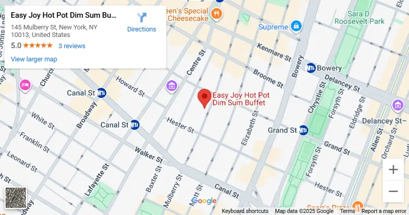 Location, 145 Mulberry St, New York, NY 10013